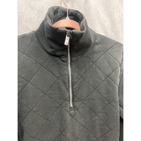 Lululemon Womens Engineered Warmth Half-Zip Pullover Emboss Black Size 4 - Picture 4 of 16